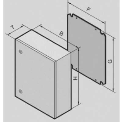 1101010, RITTAL AE Распред.шкаф IP69K 230x330x155mm 1101010, RITTAL AE Распред.шкаф IP69K 230x330x155mm