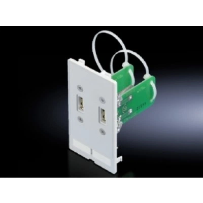 2482540, RITTAL SZ Вставка с разъемами 2xUSB, bauform