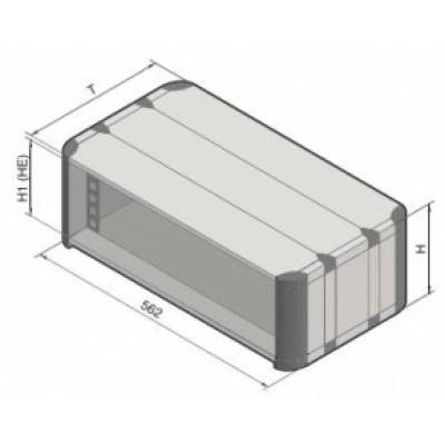 3750000, RITTAL RiCase 19дю 12ЕВ/540мм 1 шт. 3750000, RITTAL RiCase 19дю 12ЕВ/540мм 1 шт.