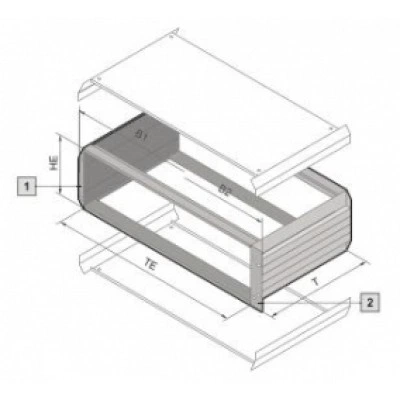 3982070, RITTAL Vario Module 3ЕВ/42ЕШ/310.4мм, 1 шт. 3982070, RITTAL Vario Module 3ЕВ/42ЕШ/310.4мм, 1 шт.