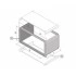 3982110, RITTAL Vario Module 4ЕВ/84ЕШ/250.4мм, 1 шт. 3982110, RITTAL Vario Module 4ЕВ/84ЕШ/250.4мм, 1 шт.