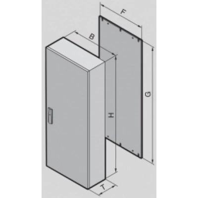 5117500, RITTAL CM Компактн. распред.шкаф 800x1200x400mm 5117500, RITTAL CM Компактн. распред.шкаф 800x1200x400mm