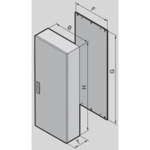 5117500, RITTAL CM Компактн. распред.шкаф 800x1200x400mm