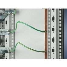 7545000, RITTAL DK Шина заземления CU, вертик. L=1345 мм