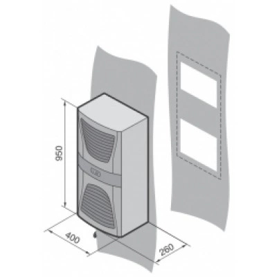 3305542, RITTAL SK RITTAL TOP THERM WANDG 3305542, RITTAL SK RITTAL TOP THERM WANDG