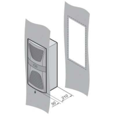 3305542, RITTAL SK RITTAL TOP THERM WANDG 3305542, RITTAL SK RITTAL TOP THERM WANDG
