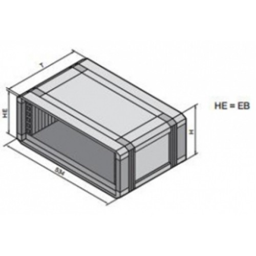 3743000, RITTAL VC Корпус 4EB 534x208x300mm 1шт