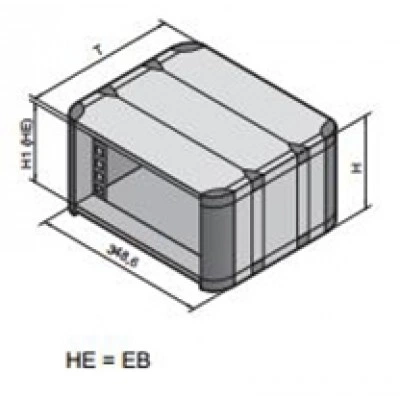 3750350, RITTAL RiCase 1/2 19 дюймов вент. 3ЕВ/420мм, 1 шт. 3750350, RITTAL RiCase 1/2 19 дюймов вент. 3ЕВ/420мм, 1 шт.