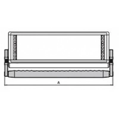 3796000, RITTAL Опорная ручка-скоба 1/2 19 дюймов 269mm 1шт 3796000, RITTAL Опорная ручка-скоба 1/2 19 дюймов 269mm 1шт