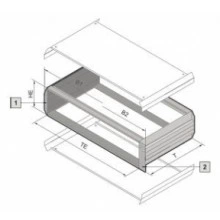 3983030, RITTAL Vario Module ЭМС 2ЕВ/84ЕШ/310.4мм, 1 шт.