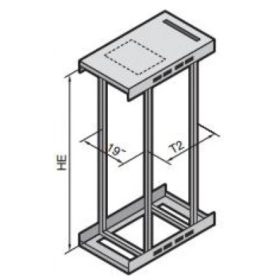 7000875, RITTAL TE 7000 серверный шкаф 600x1200x1000mm 7000875, RITTAL TE 7000 серверный шкаф 600x1200x1000mm