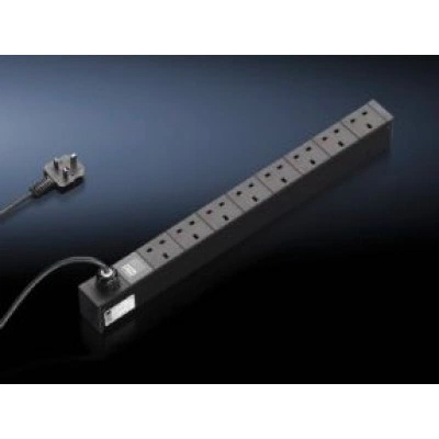 7955511, RITTAL Блок PDU Basic UK 13A/1~, 8xUK, 535 мм 7955511, RITTAL Блок PDU Basic UK 13A/1~, 8xUK, 535 мм