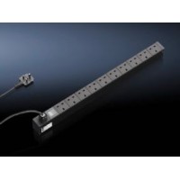 7955512, RITTAL Блок PDU Basic UK 13A/1~, 10xUK, 640 мм