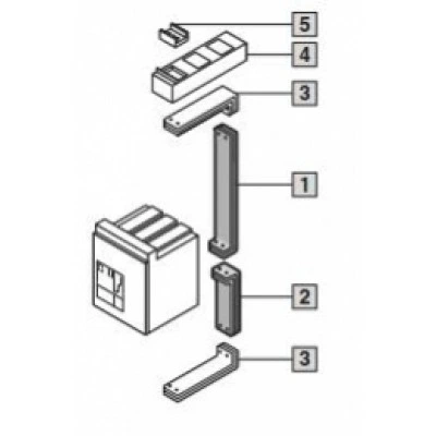9651600, RITTAL Соединитель PLS2500A(SIEMENS),UNTEN,VT 9651600, RITTAL Соединитель PLS2500A(SIEMENS),UNTEN,VT