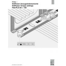 9676001, RITTAL Моменты затяжки